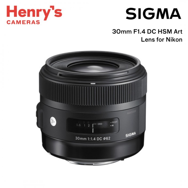 Sigma 30mm f1.4 DC HSM Art Lens for Nikon